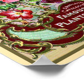 Planten van  zaad en Hoesje van bassins Poster (Hoek)