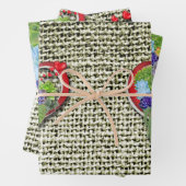 Planten van zoogdierliefhebbers inpakpapier vel (In situ)