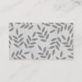 Planten Visitekaartje (Achterkant)