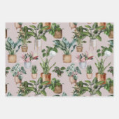 Planten voor binnenshuis inpakpapier vel (Voorkant 2)