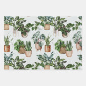 Planten voor binnenshuis inpakpapier vel (Voorkant)