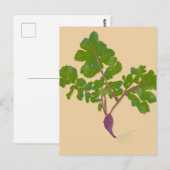 Planten voor de tuinbouw van landbouwgewassen briefkaart (Voorkant / Achterkant)