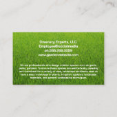 Planten voor het snoeien van tuinders | landschaps visitekaartje (Achterkant)