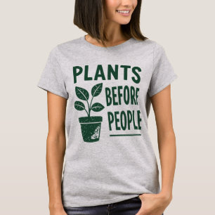 Planten voor mensen grappige tuinieren vintage ret t-shirt