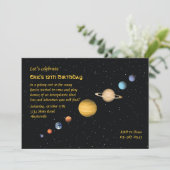 Planten voor ruimtevaart kaart (Staand voorkant)