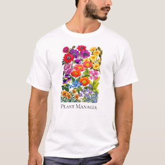 Planten voor tuinbouw Floral Garden T-Shirt
