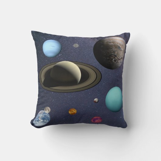 Planten voor zonnesystemen kussen (Voorkant)