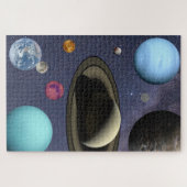 Planten voor zonnesystemen legpuzzel (Horizontaal)