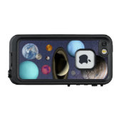 Planten voor zonnesystemen LifeProof iPhone hoesje (Achterkant (horizontaal))
