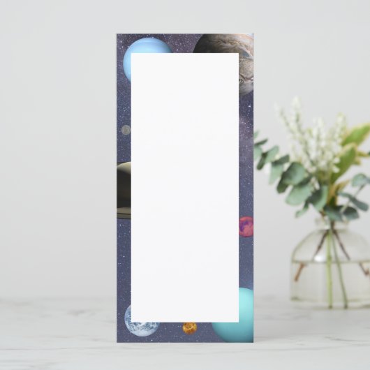 Planten voor zonnesystemen menu (Staand voorkant)