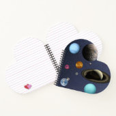 Planten voor zonnesystemen notitieboek (Binnen)