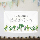 Planten Vrijgezellenfeest Greenery Backdrop Spandoek