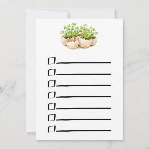 Planten Zaailingen Takenlijst Kaart
