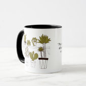 Planten zijn als mensen mok (Voorkant links)