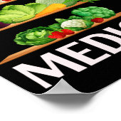 Planten zijn de beste medicijn die het hele Plant  Poster (Hoek)