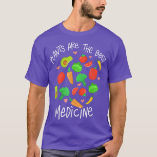 Planten zijn de beste medicijn die het veen-dieet t-shirt