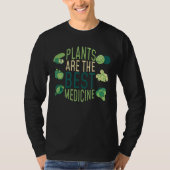 Planten zijn de beste medicijn voor Vegan T-shirt (Voorkant)