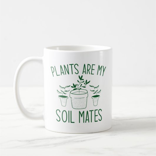 Planten zijn mijn bodemgenoten koffiemok (Links)