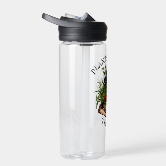 Planten zijn mijn Therapie | Grappig Plant verslaa Waterfles (Rechts)