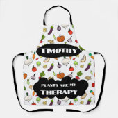 Planten zijn mijn therapie Schort (Voorkant)