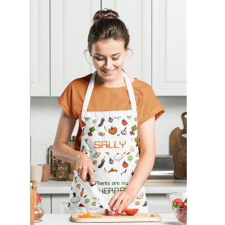 Planten zijn mijn therapie Schort