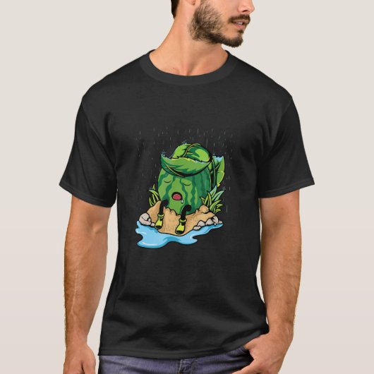 Planten zijn vriendelijk t-shirt (Voorkant)