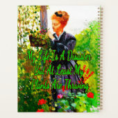 Planten Zomer Winslow Homer Planner (Achterkant)