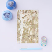 Plantenboomcamouflage ziet uit op barstpatroon flyer (Enkel)