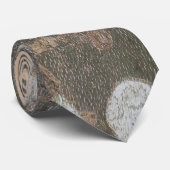 Plantenboomcamouflage ziet uit op stropdas van het (Opgerold)