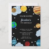 Plantendagen buitenruimte Galaxy Boys Party Kaart (Voorkant)