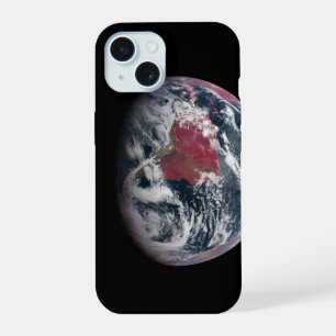 Plantengroei op planeet aarde. iPhone 15 case