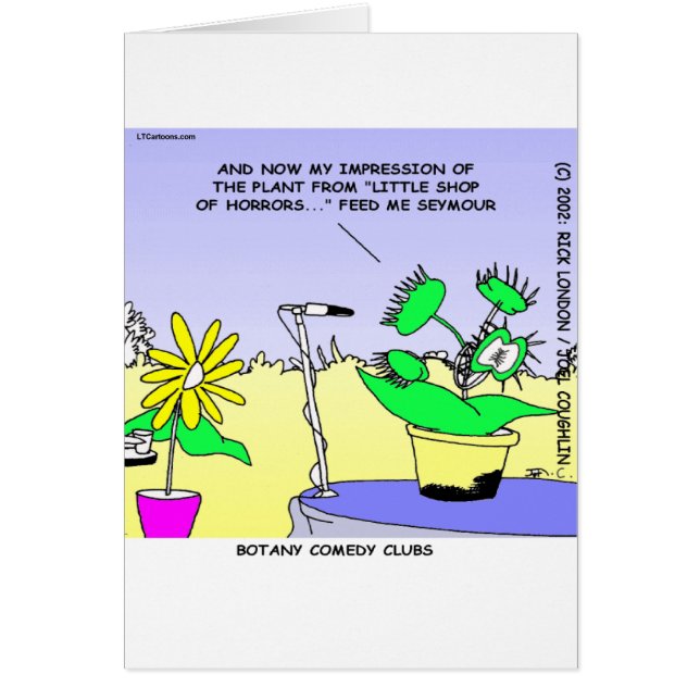 Plantenleer Stand-up Komieken Grappig (Voorkant)