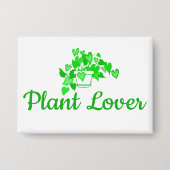 Plantenliefhebber Button (Voorkant)