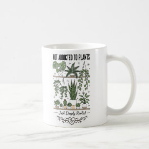 Plantenliefhebber Grappig “Ik ben niet verslaafd a Koffiemok