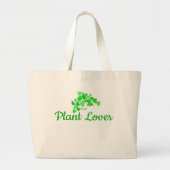 Plantenliefhebber Grote Tote Bag (Voorkant)