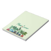 Plantenliefhebber Notitieblok (Linkerzijde)