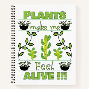 Plantenliefhebber Notitieboek