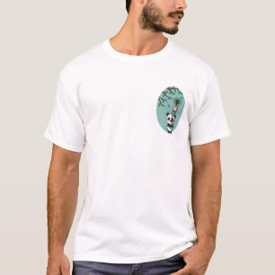 Plantenliefhebber Panda T-shirt