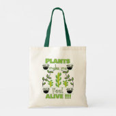 Plantenliefhebber Tote Bag (Achterkant)