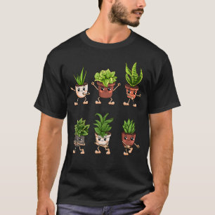 Plantenliefhebber Vrouwen Bloemist Tuinierder Plan T-shirt