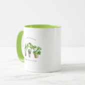 Plantenliefhebber Waterverf Potplanten | Monogram Mok (Voorkant links)
