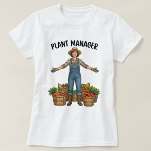 Plantenmanager t-shirt