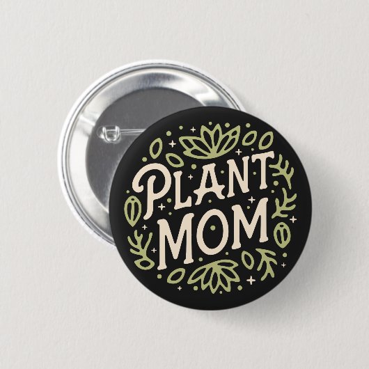 Plantenmoeder Ronde Button 5,7 Cm (Voorkant /achterkant)