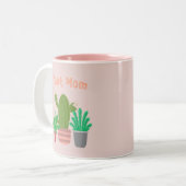 Plantenmoeder Tweekleurige Koffiemok (Voorkant links)