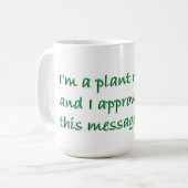 Plantennerd-mok Koffiemok (Voorkant links)