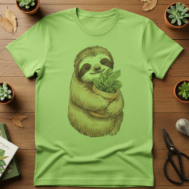 PlantenOuder Luiaard — Schattige Luiaard voor Plan T-shirt