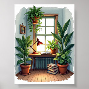 PlantenOuders Leeshoek - Gezellige Sfeer Poster