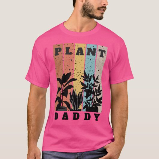 Plantenpapa Basic T-shirt (Voorkant)