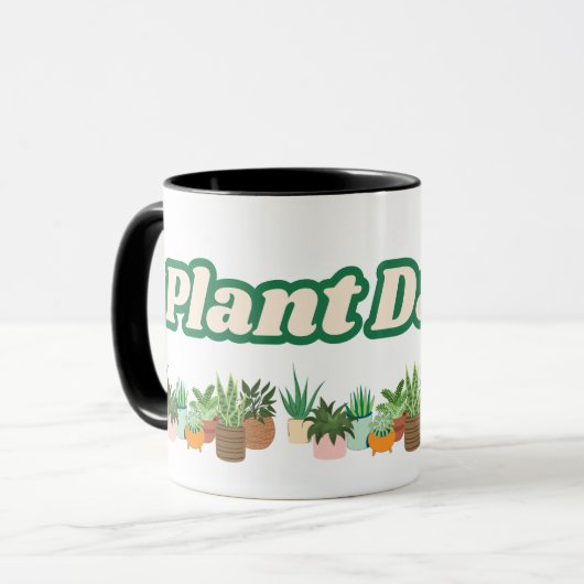 Plantenpapa-combobecker Mok (Voorkant links)
