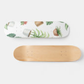 Plantenpatroon Persoonlijk Skateboard (Horizontaal)